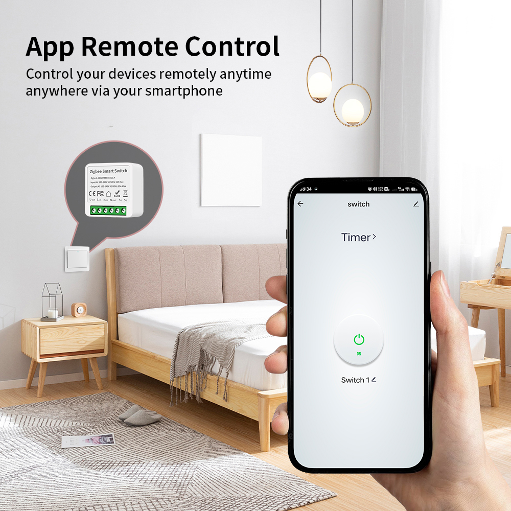TNCE Tuya 16A Zigbee3.0 Smart  - Smart Home Google reseña y precio