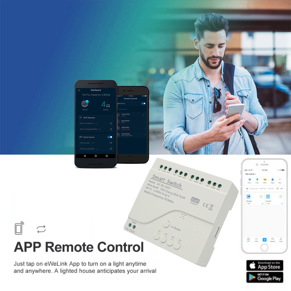 Wifi Smart Switch Home Automat - Smart Home Villa reseña y precio