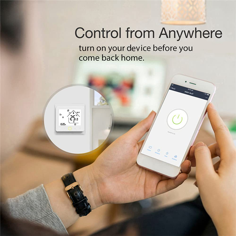 Wifi Smart Thermostat Temperat - Smart Home Thermostat reseña y precio