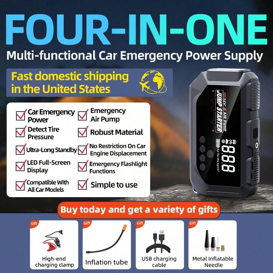 Four-In-One 12V 8000A Smart Ca - Smart Home reseña y precio