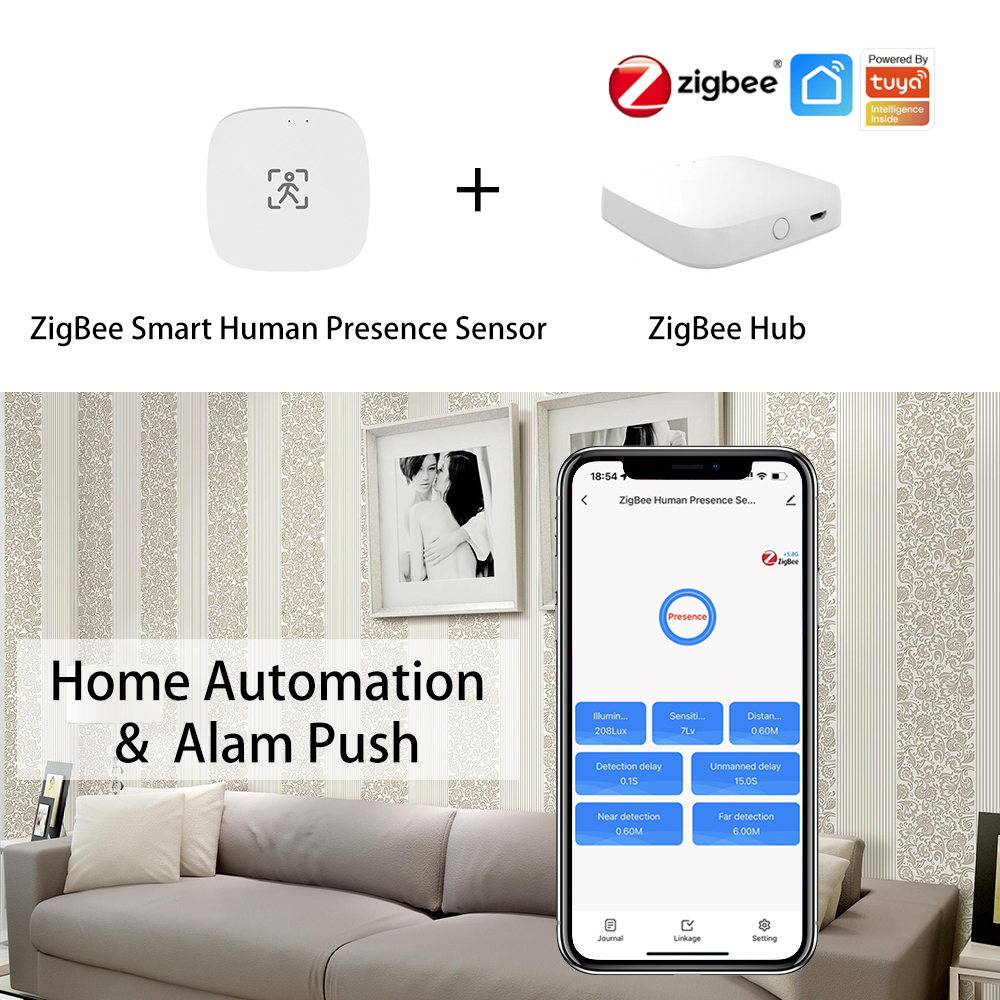 ZigBee Wifi MmWave Human Prese - Smart Home Villa reseña y precio