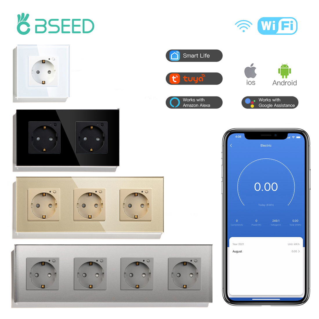 BSEED EU Electrical Wifi Smart - Smart Home Europe reseña y precio