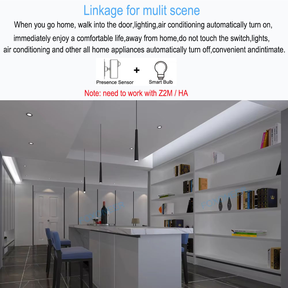 Smart Zigbee Human Presence De - Smart Home Gadgets reseña y precio