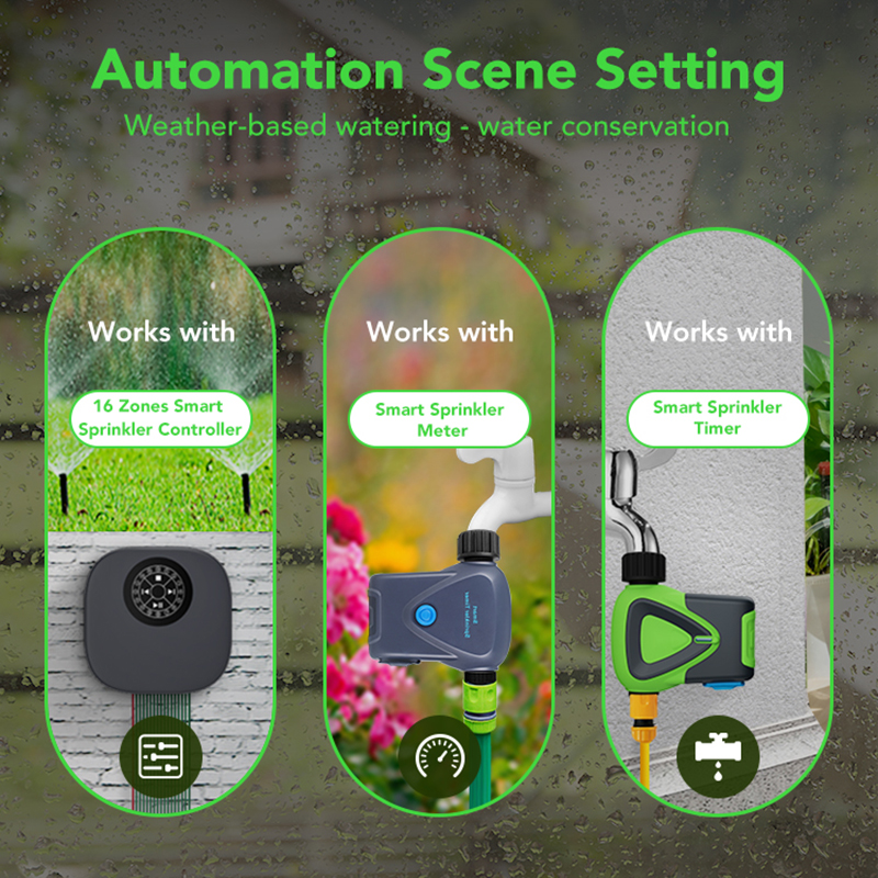 WiFi Rain Sensor Rainfall Dura - Smart Home Villa reseña y precio