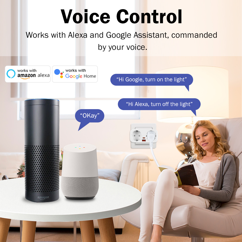 Tuya 16A WiFi Smart EU Plug PD - Smart Home Europe reseña y precio