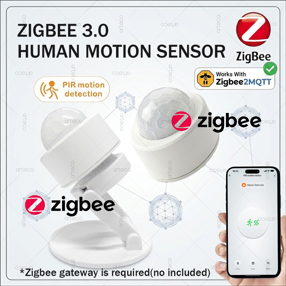Zigbee 3.0 Mini PIR Motion Sen - Smart Home Security reseña y precio