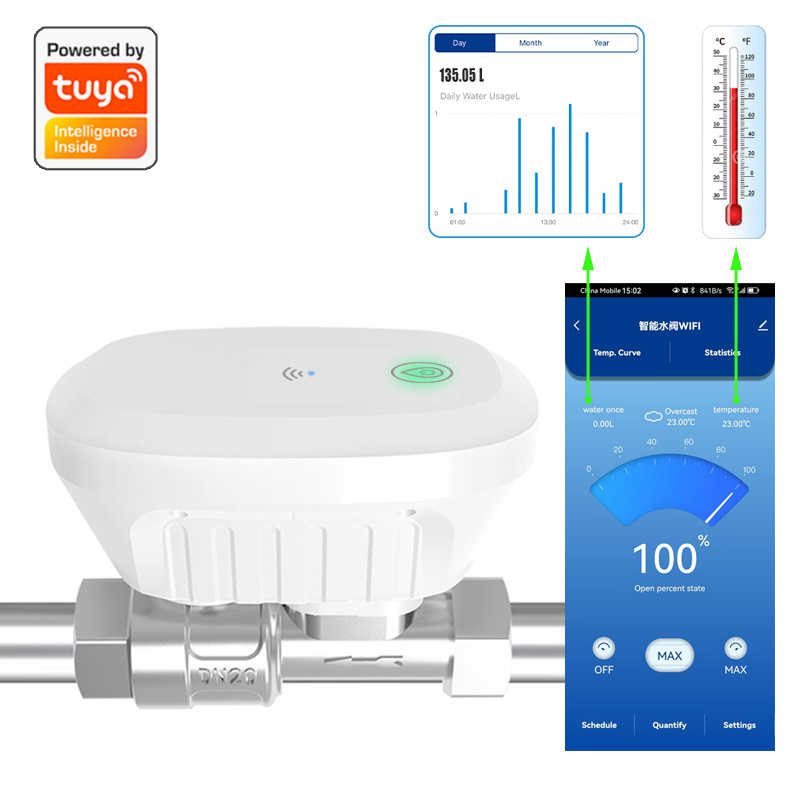 Tuya Smart WiFi Water Valve Wa - Smart Home Villa reseña y precio