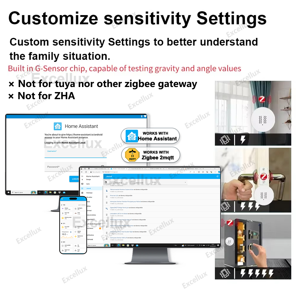 Zigbee 3.0 Smart Vibration Sen - Smart Home Security reseña y precio