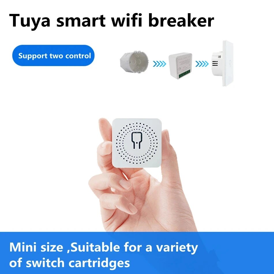 Tuya Mini 16A WiFi Switch Smar - Smart Home Villa reseña y precio
