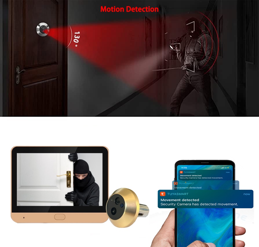 Tuya Smart Wireless 2.4G Wifi  - Smart Home Video Doorbell reseña y precio