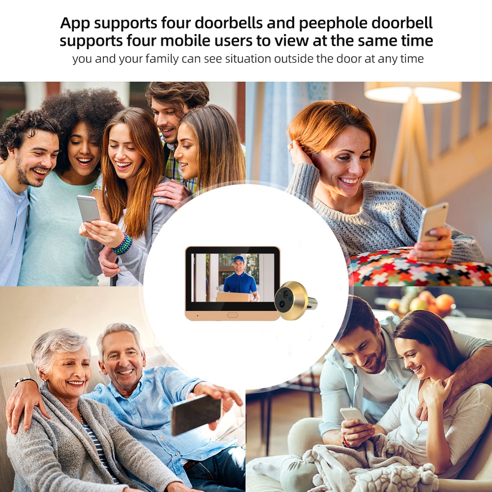 Tuya Smart Wireless 2.4G Wifi  - Smart Home Video Doorbell reseña y precio
