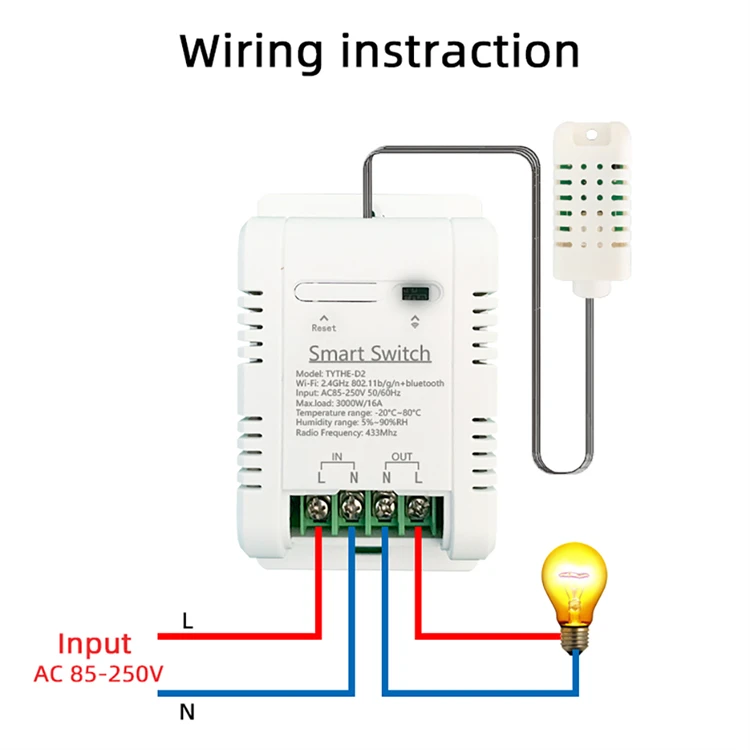 Work with tuya 16A 3000W WiFi  - Smart Home Thermostat reseña y precio