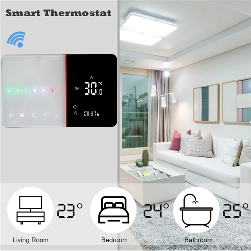 A13E-Smart Wifi Thermostat For - Smart Home Thermostat reseña y precio