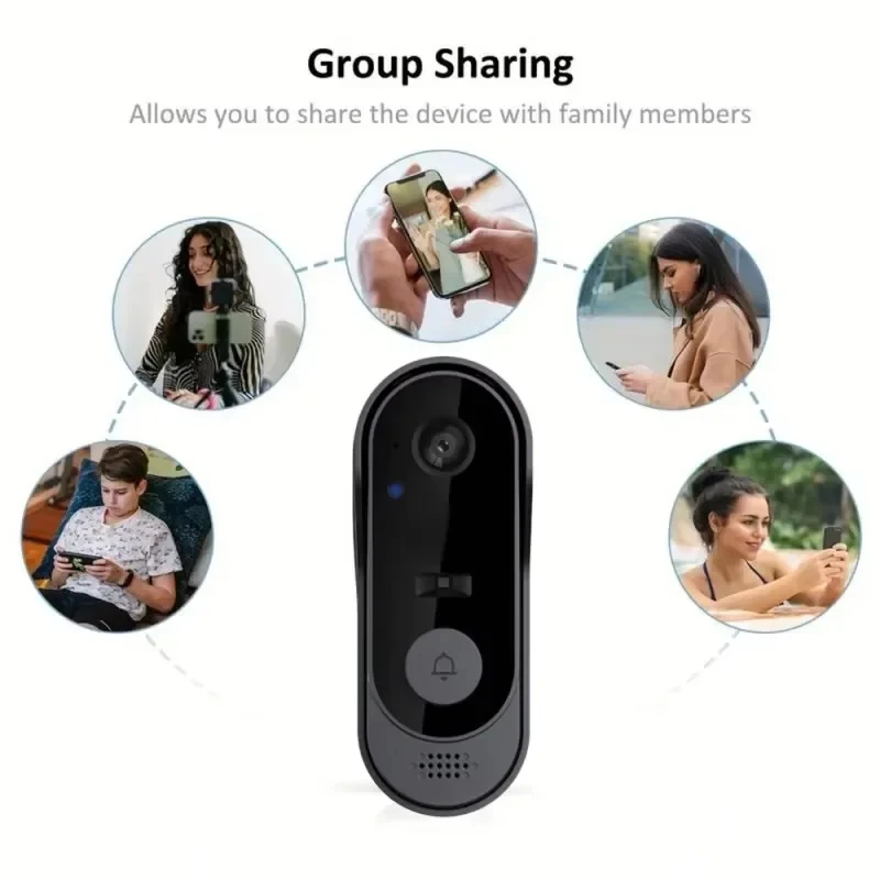 Tuya WIFI Camera Doorbell HD V - Smart Home Video Doorbell reseña y precio