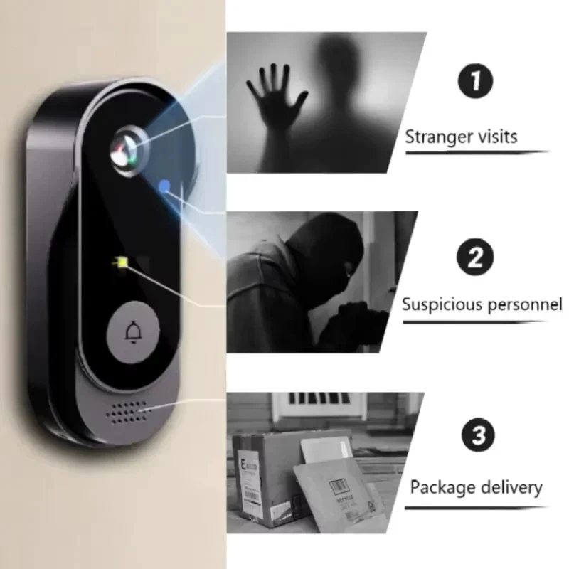 Tuya WIFI Camera Doorbell HD V - Smart Home Video Doorbell reseña y precio