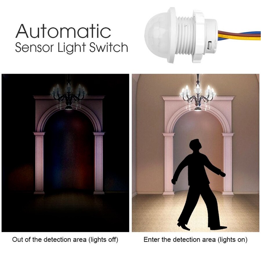 PIR Motion Sensor Detector Sma - Smart Home Outdoor reseña y precio