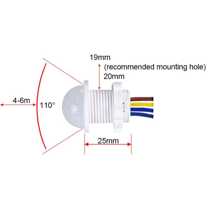 PIR Motion Sensor Detector Sma - Smart Home Outdoor reseña y precio