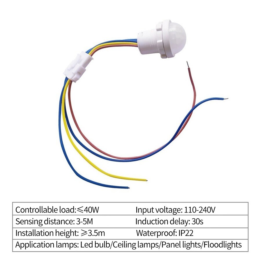 PIR Motion Sensor Detector Sma - Smart Home Outdoor reseña y precio