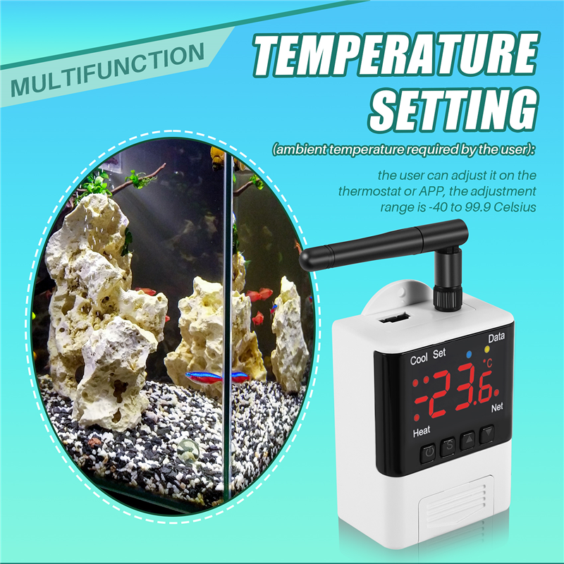 Wireless Wifi Temperature Cont - Smart Home Thermostat reseña y precio