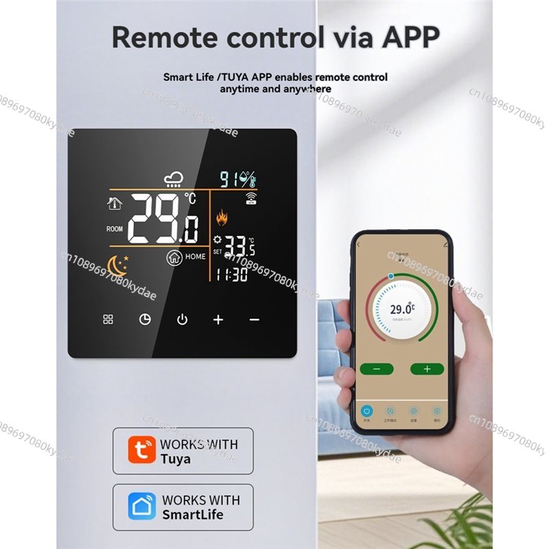 A32T-Tuya Smart Thermostat 25A - Smart Home Thermostat reseña y precio
