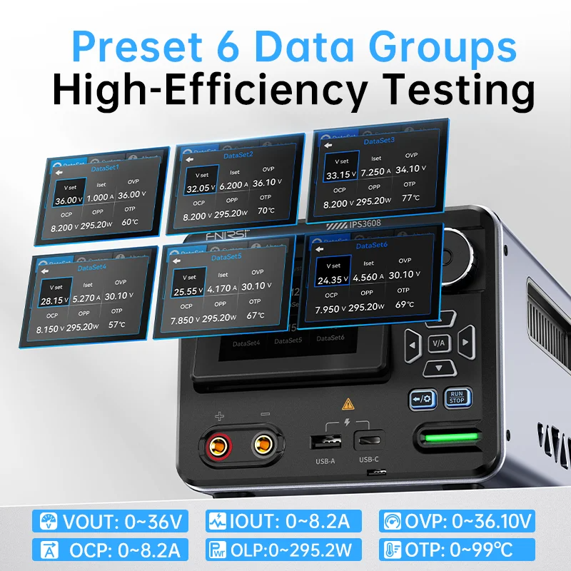 FNIRSI IPS3608 Adjustable DC P - Smart Home Gadgets reseña y precio