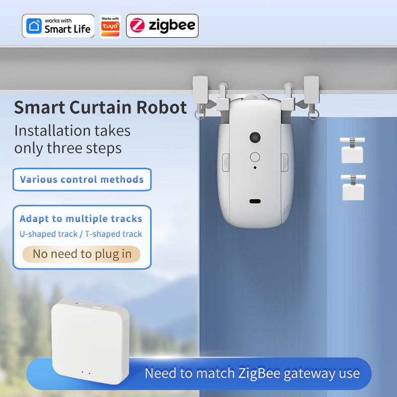 Zigbee Smart Curtain Driver Ro - Smart Home Google reseña y precio