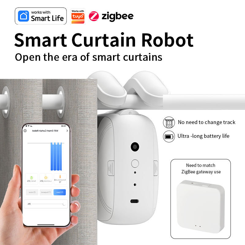 Zigbee Smart Curtain Driver Ro - Smart Home Google reseña y precio