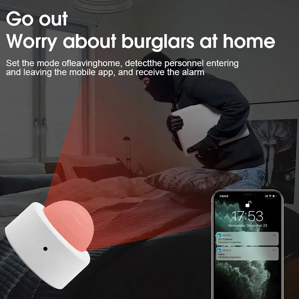 COOLO Zigbee 3.0 PIR Motion Se - Smart Home Security reseña y precio