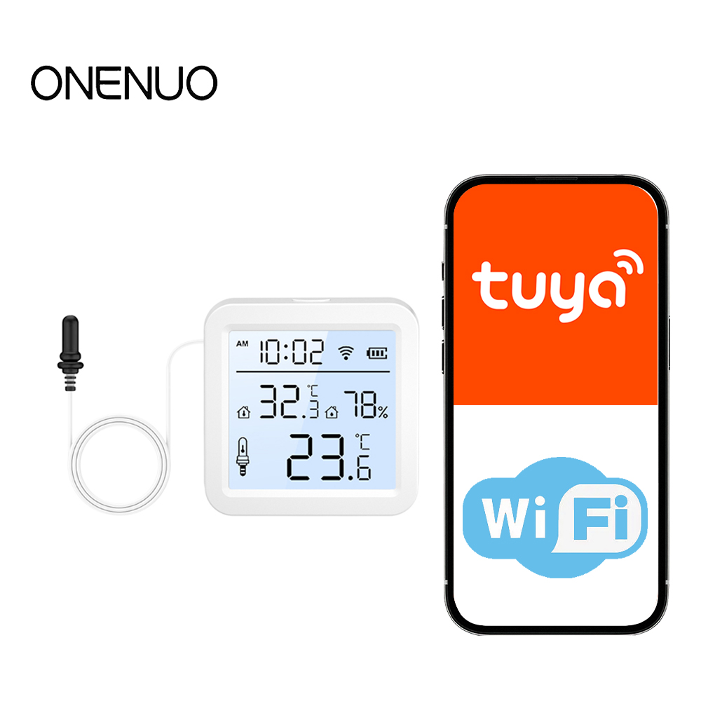 WiFi Humidity Temperature Sens - Smart Home Outdoor reseña y precio