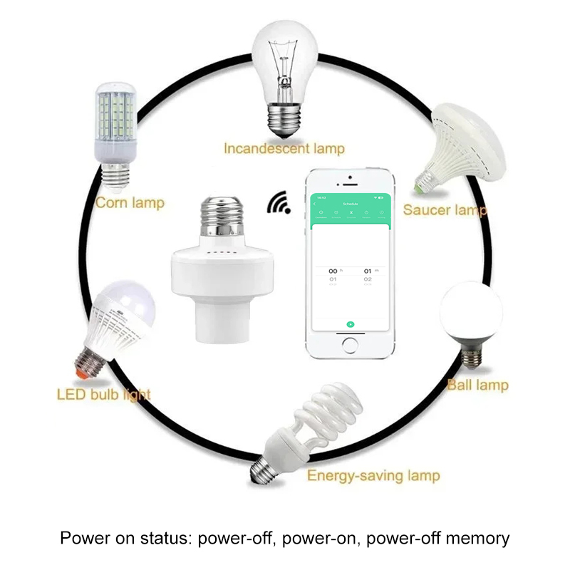 Tuya Smart E27 Socket Switch A - Smart Home Google reseña y precio