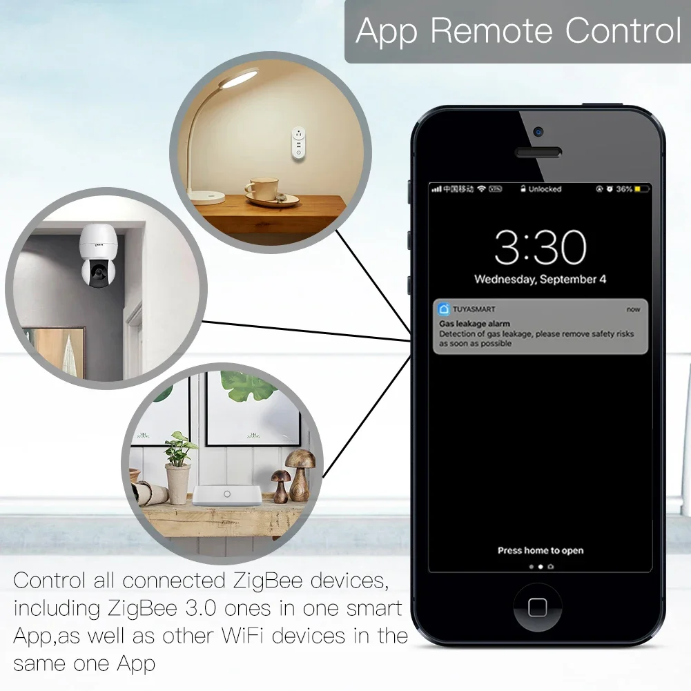 Tuya ZigBee 3.0 Smart Gateway  - Smart Home Outdoor reseña y precio