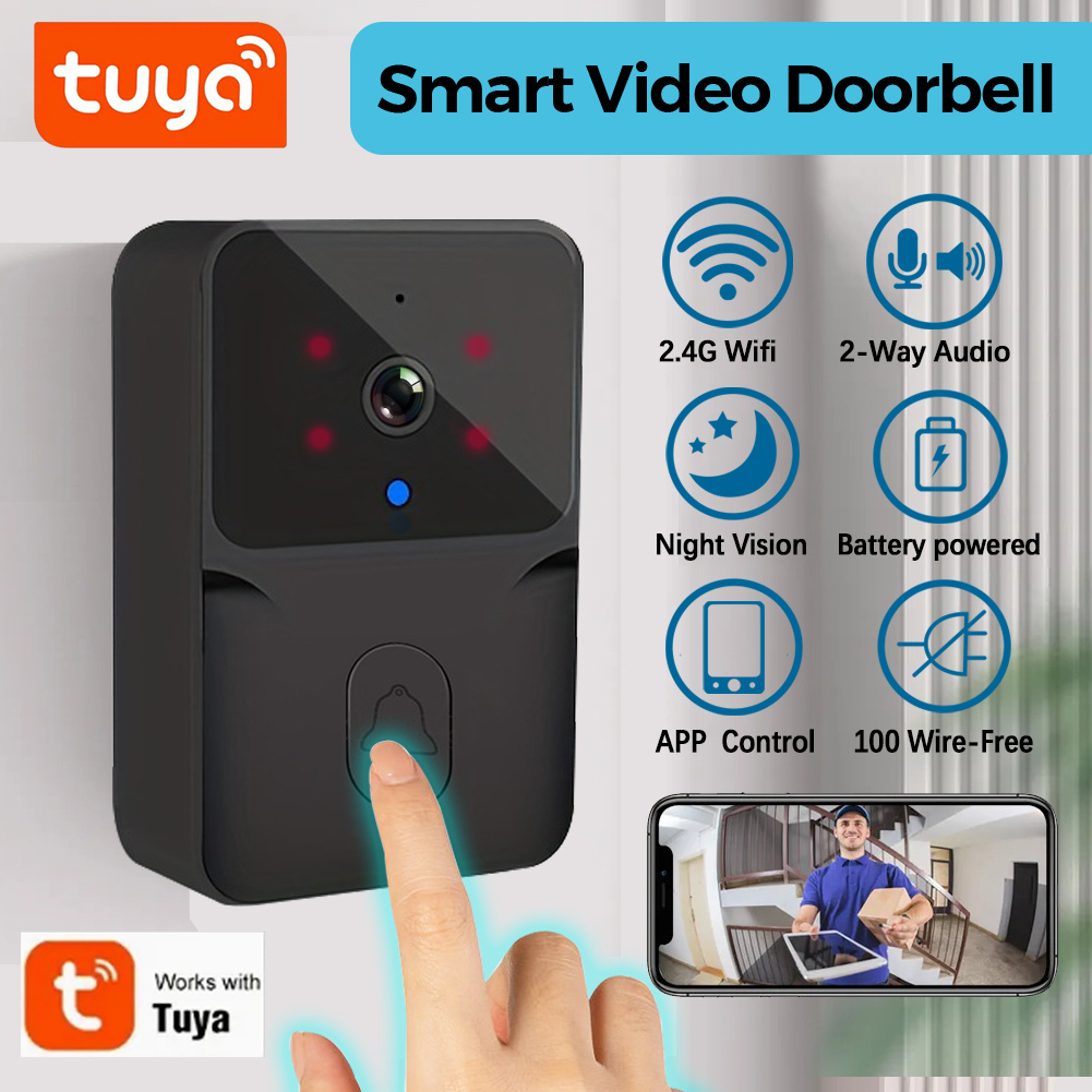 tuya Wireless smart video door - Smart Home Video Doorbell reseña y precio
