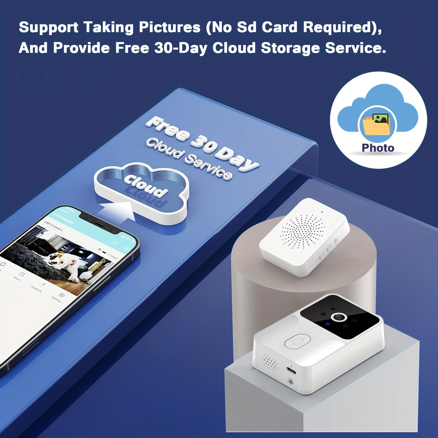 tuya Wireless smart video door - Smart Home Video Doorbell reseña y precio